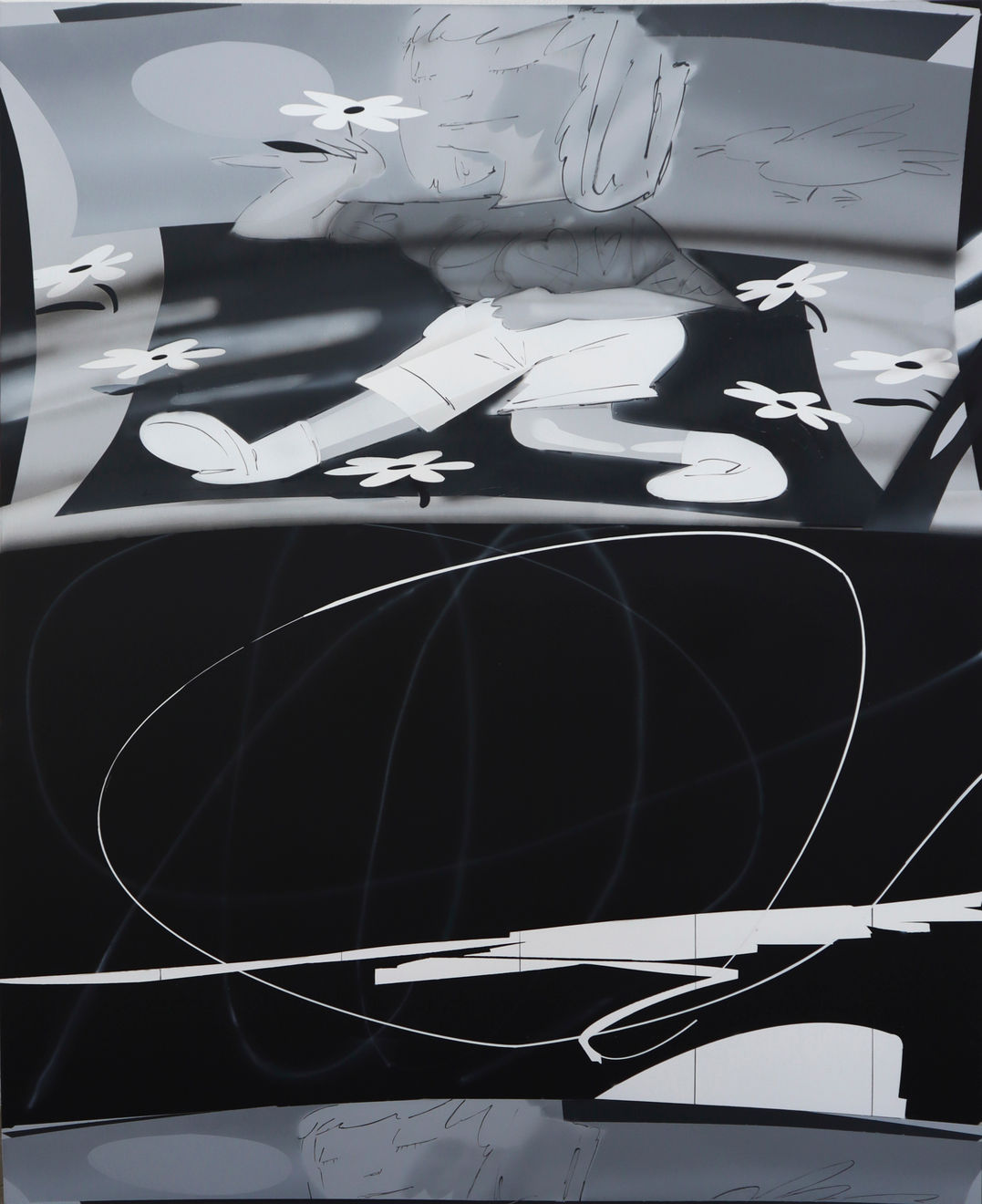 Hoda Kashiha, I am here, I am not here, 2021