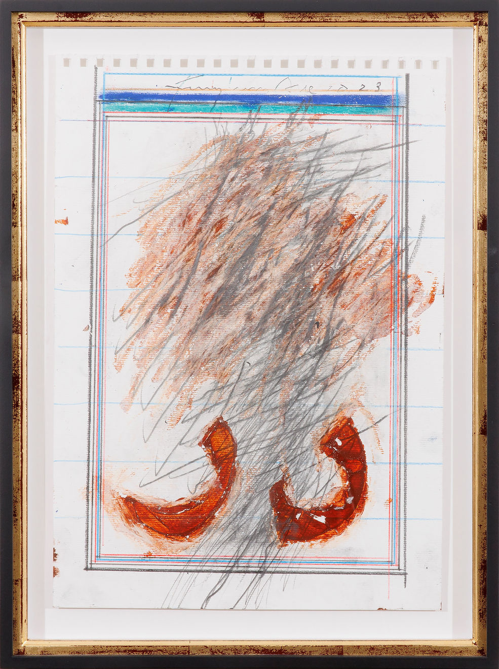 Fereydoun Ave, Untitled from " Alphabet " series, 2023