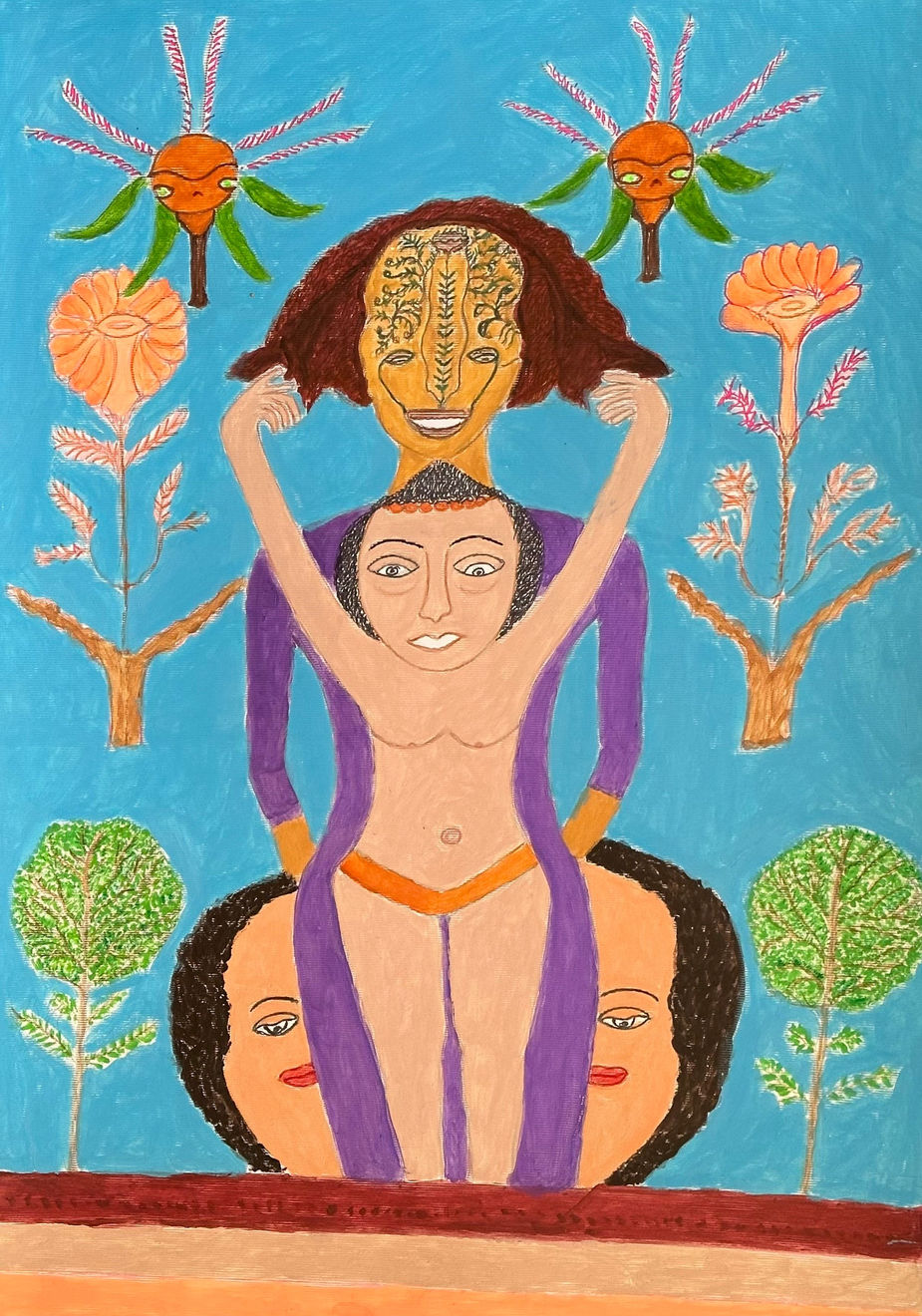 Reza Shafahi, Blue Series 05, 2023