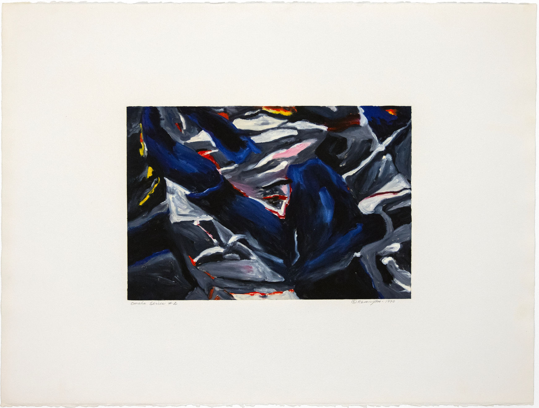 Deborah Remington, Omaha Series #2, 1990