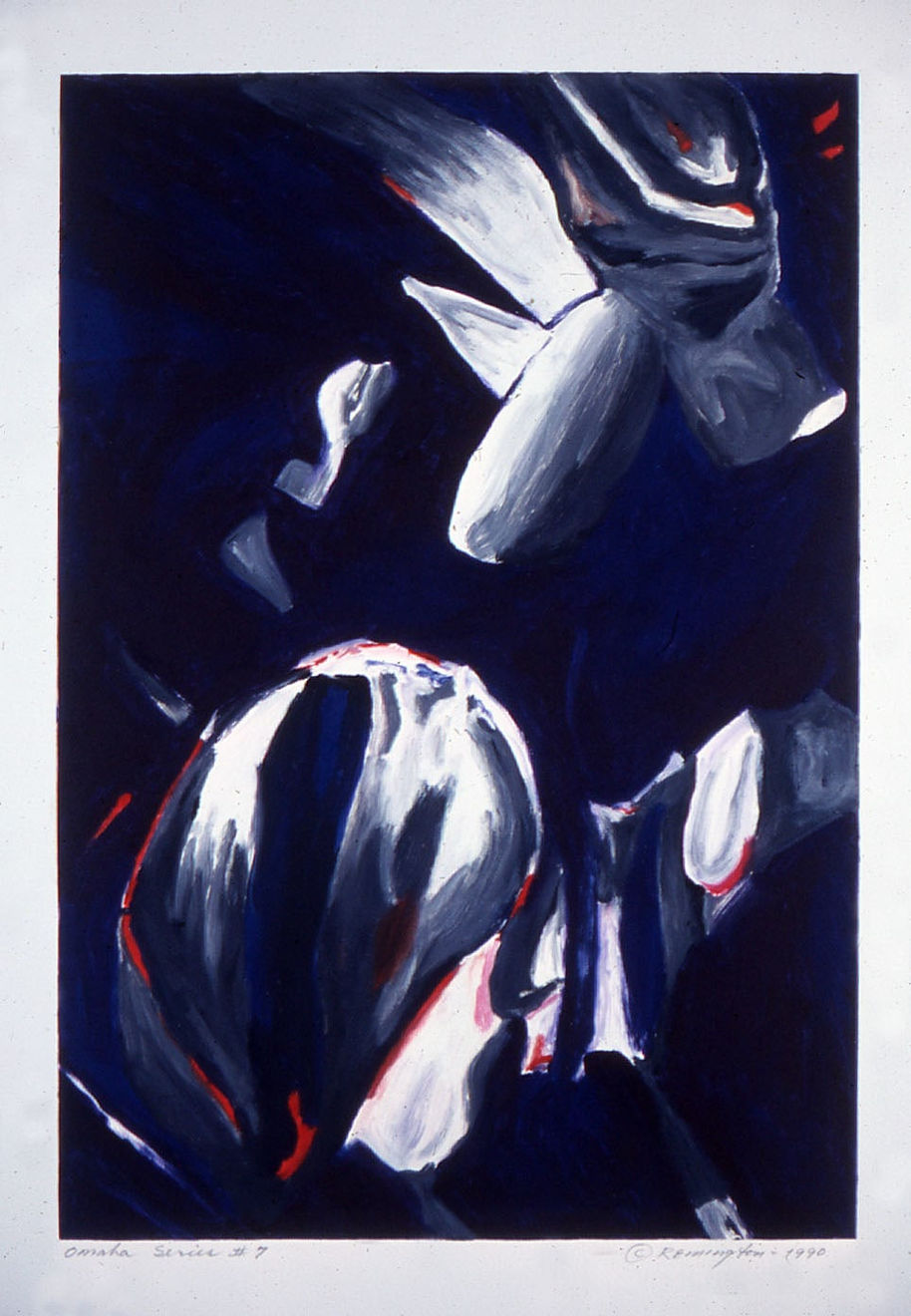 Deborah Remington, Omaha Series #7, 1990