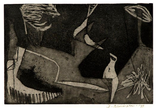 Deborah Remington, Untitled (Bird), 1949