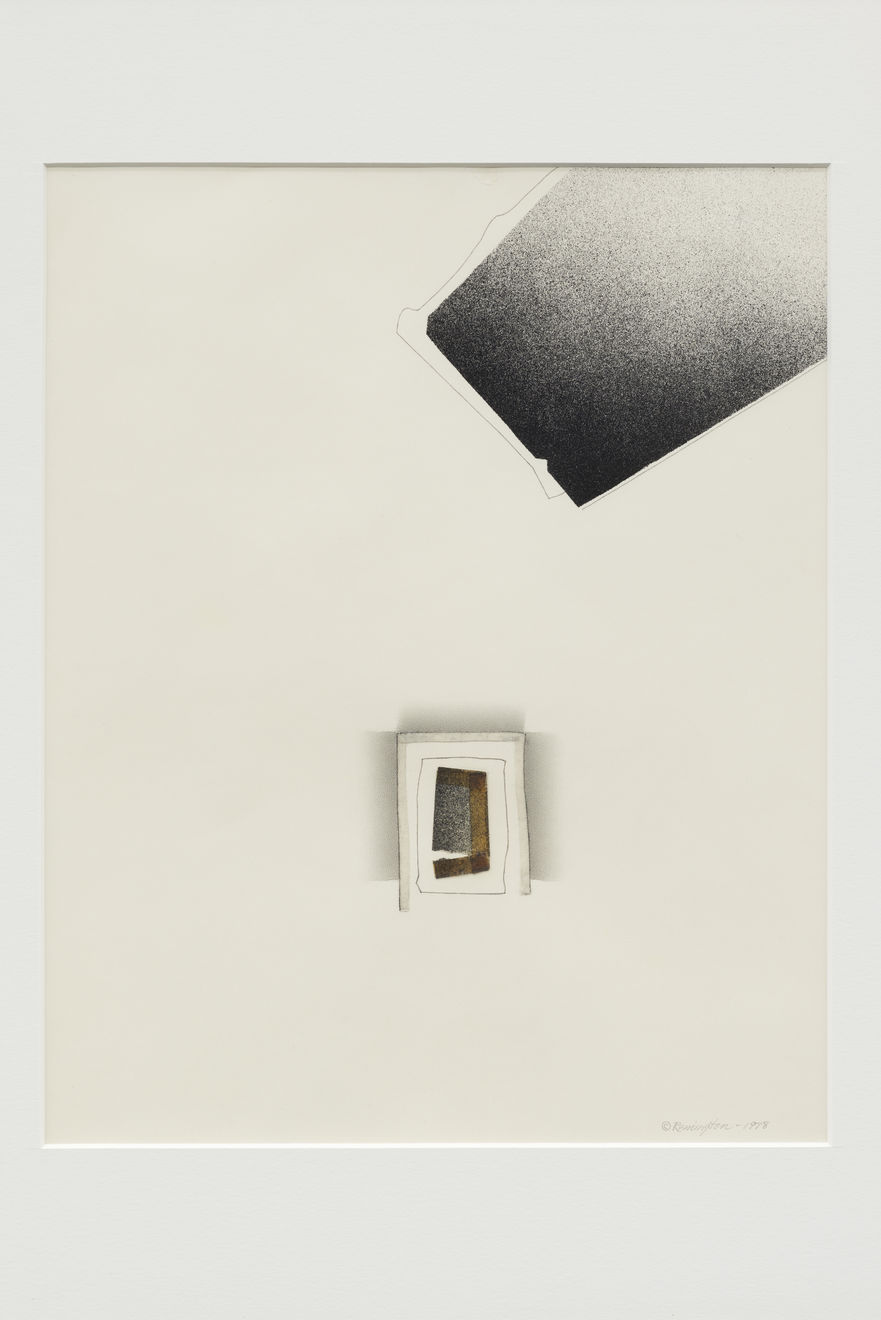 Deborah Remington, Trace Series #7, 1978