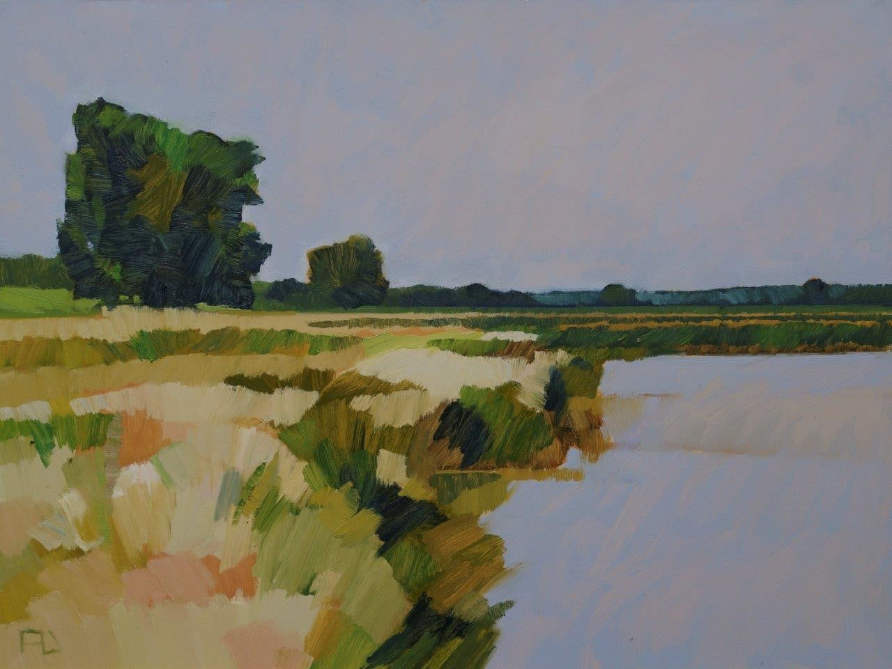 Frank Dekkers - Uiterwaard bij Rhenen