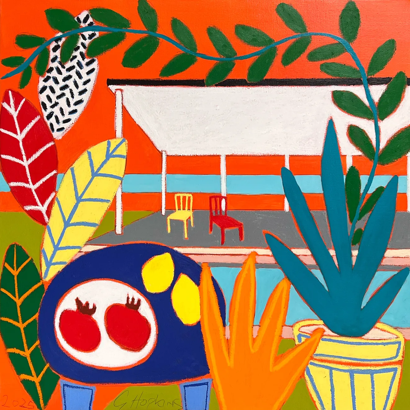 Gordon Hopkins, Porch Side