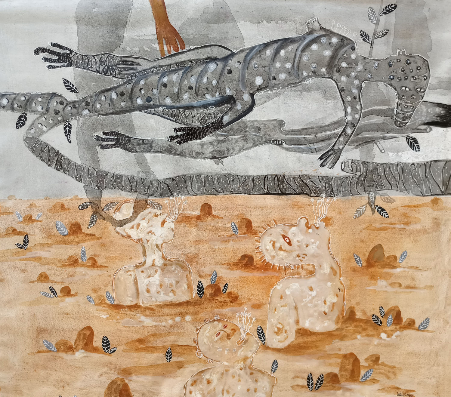 William Bakaimo, RECONNEXION, 2021