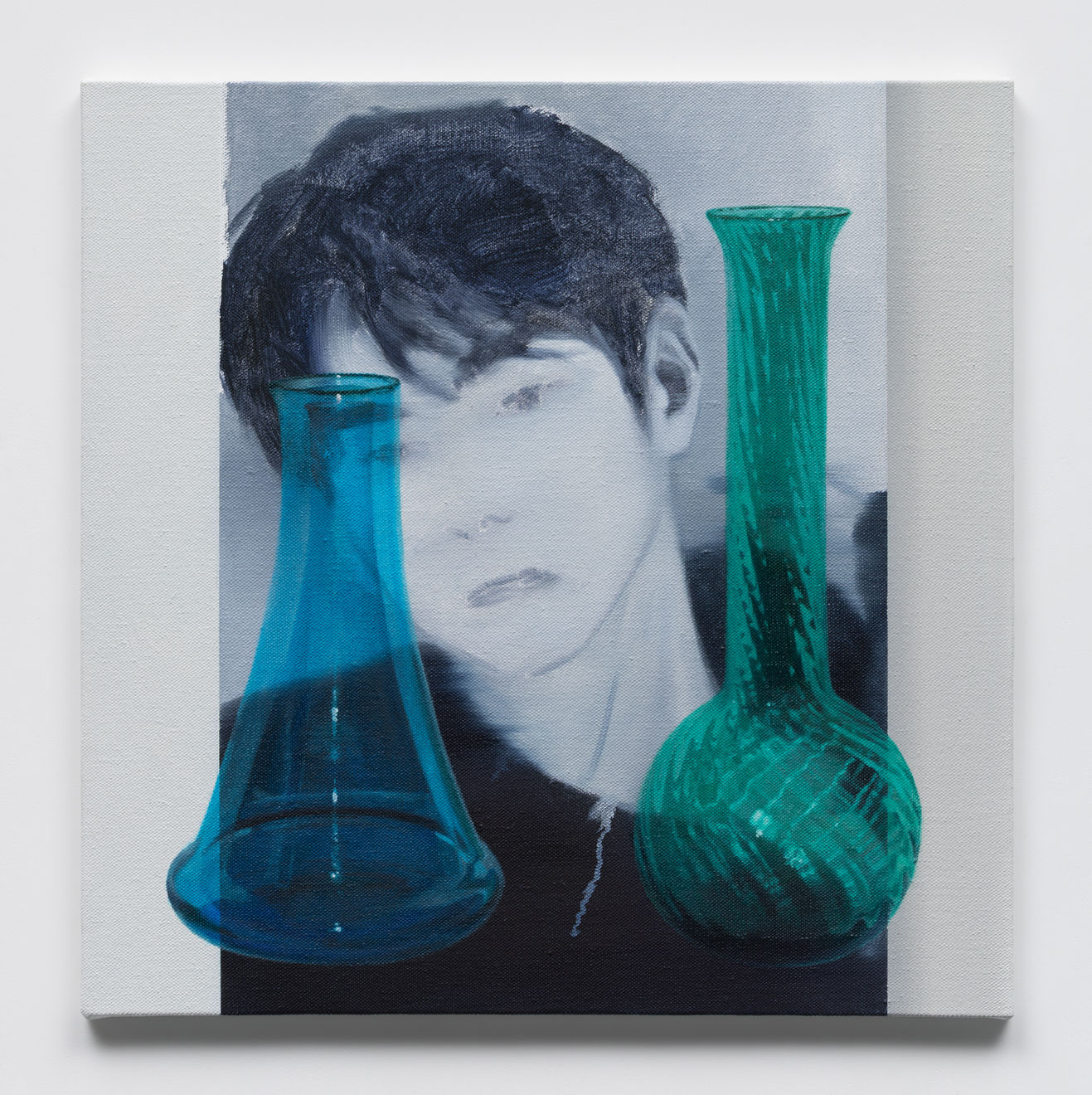 Daeyou Kim, Belonging among belongings: photo and glass bottle, 2025