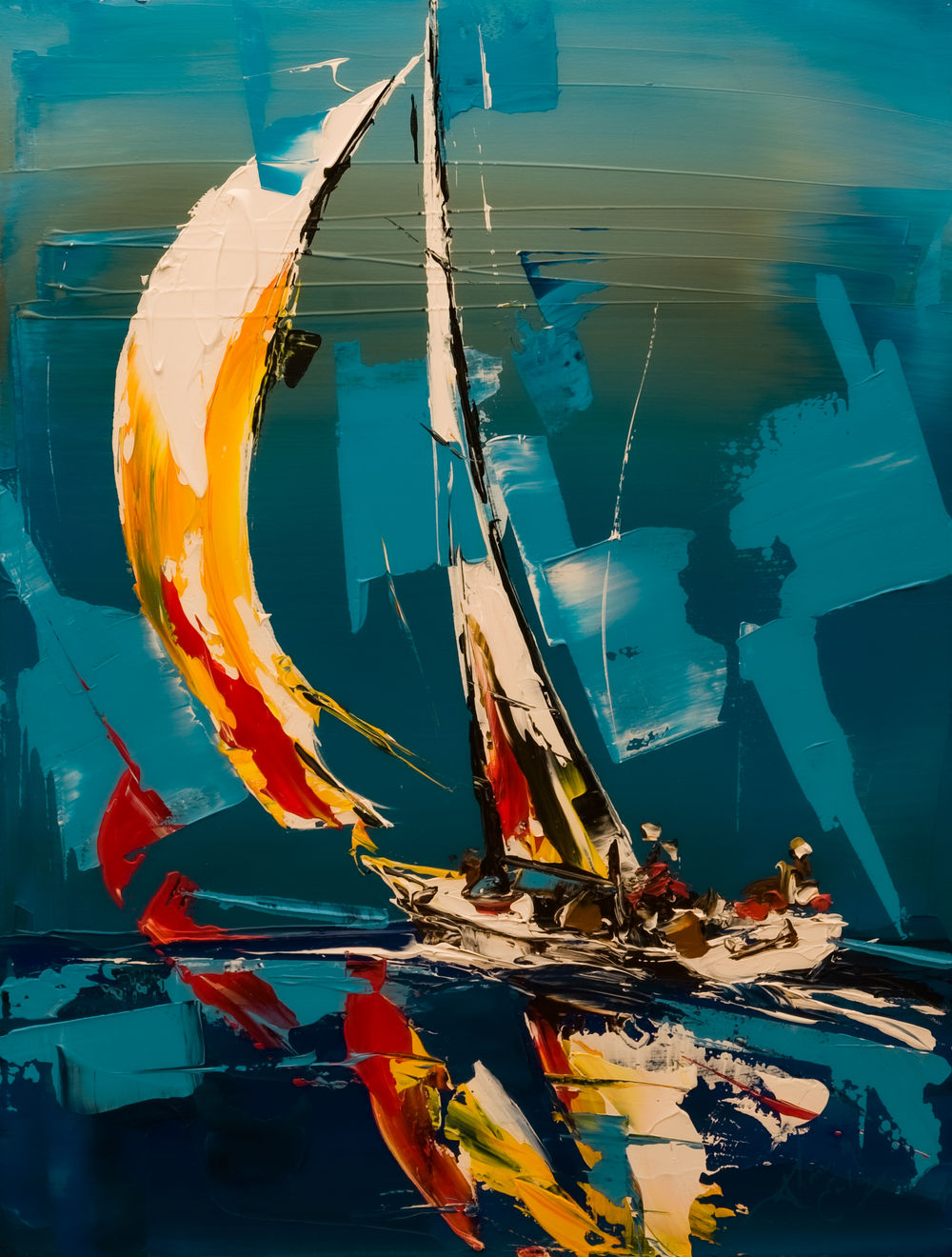 Under Sail And High Blue