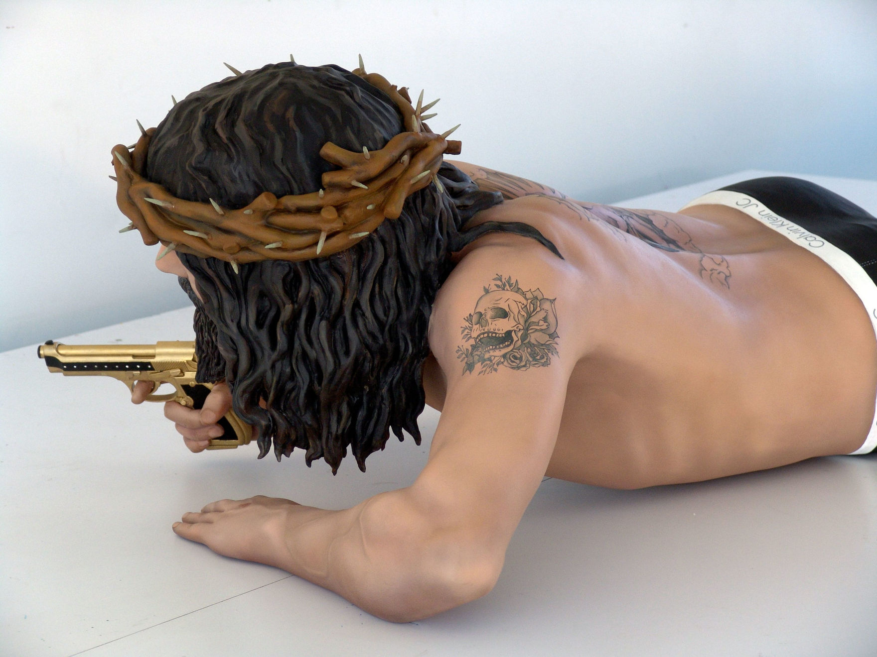 Norton Maza, Cristo - Del paisaje y sus reinos (Christ - Of the landscape and its kingdoms), 2013