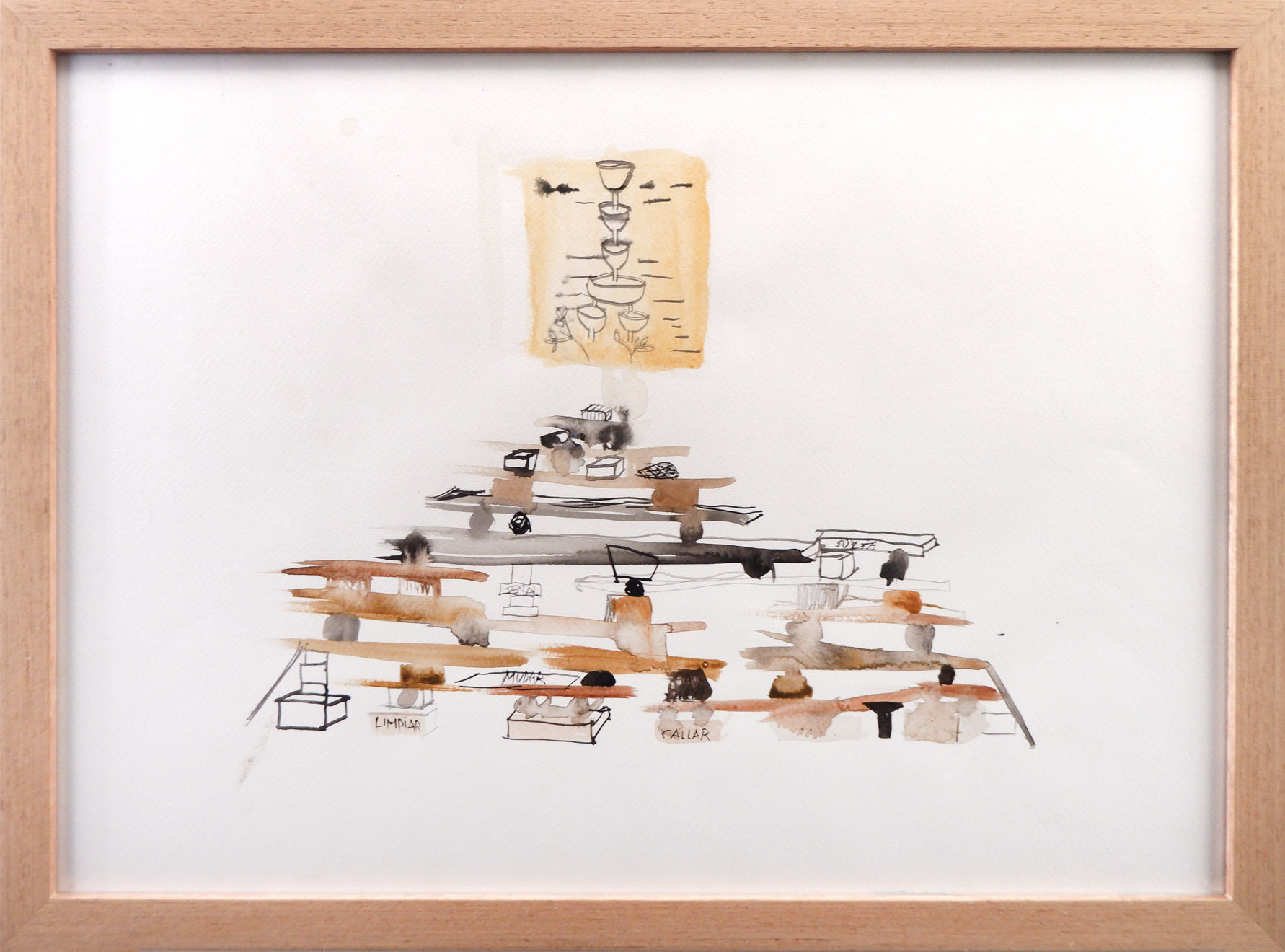 Virginia Guilisasti, Boceto para Monumento de vida, 2021