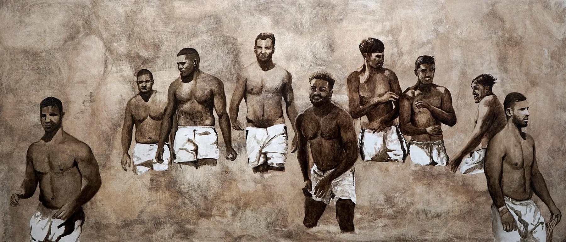 Juan Pablo Mejías, White bathing suit, 2023