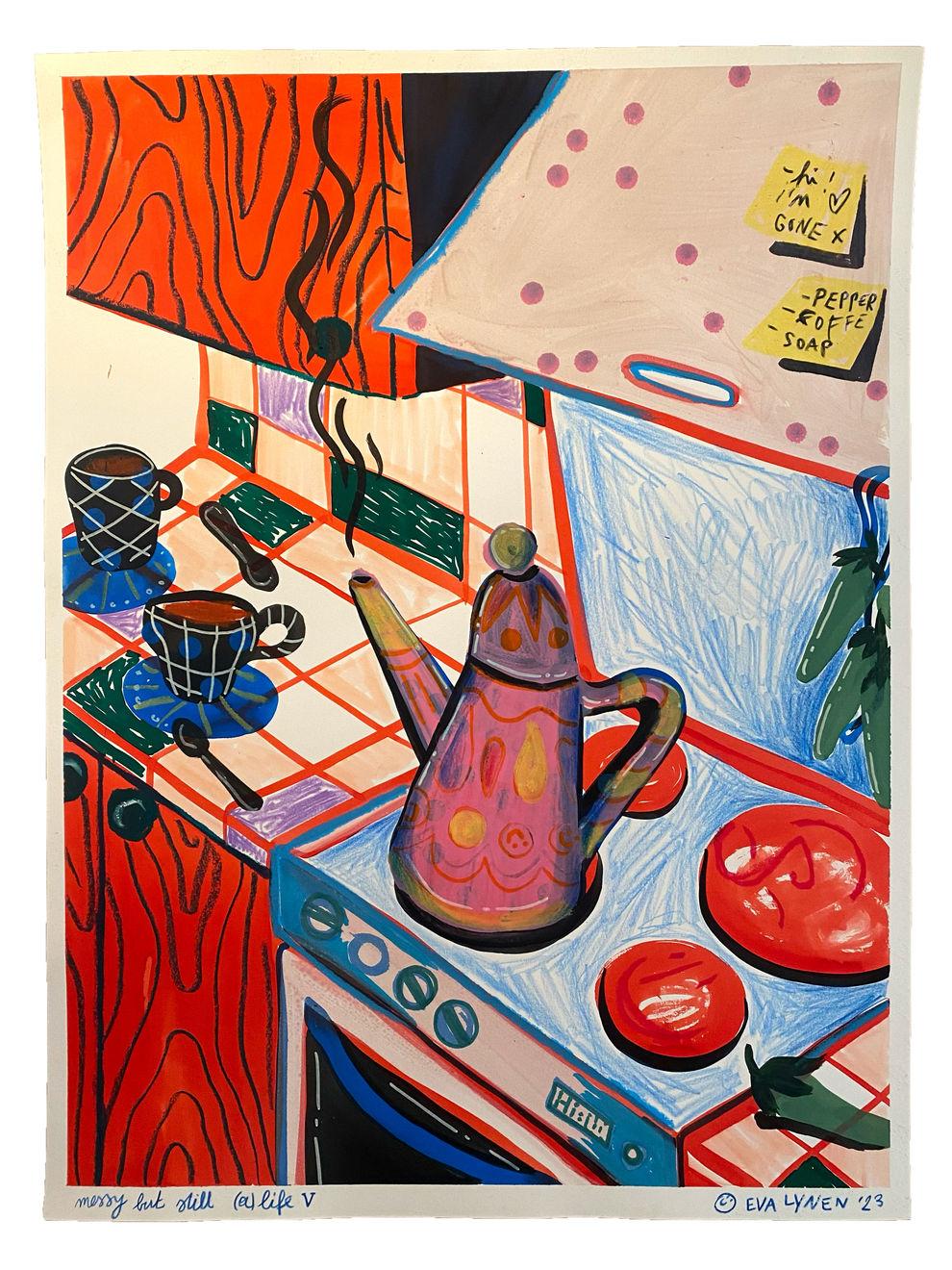 Messy but still (a)life V, 2023