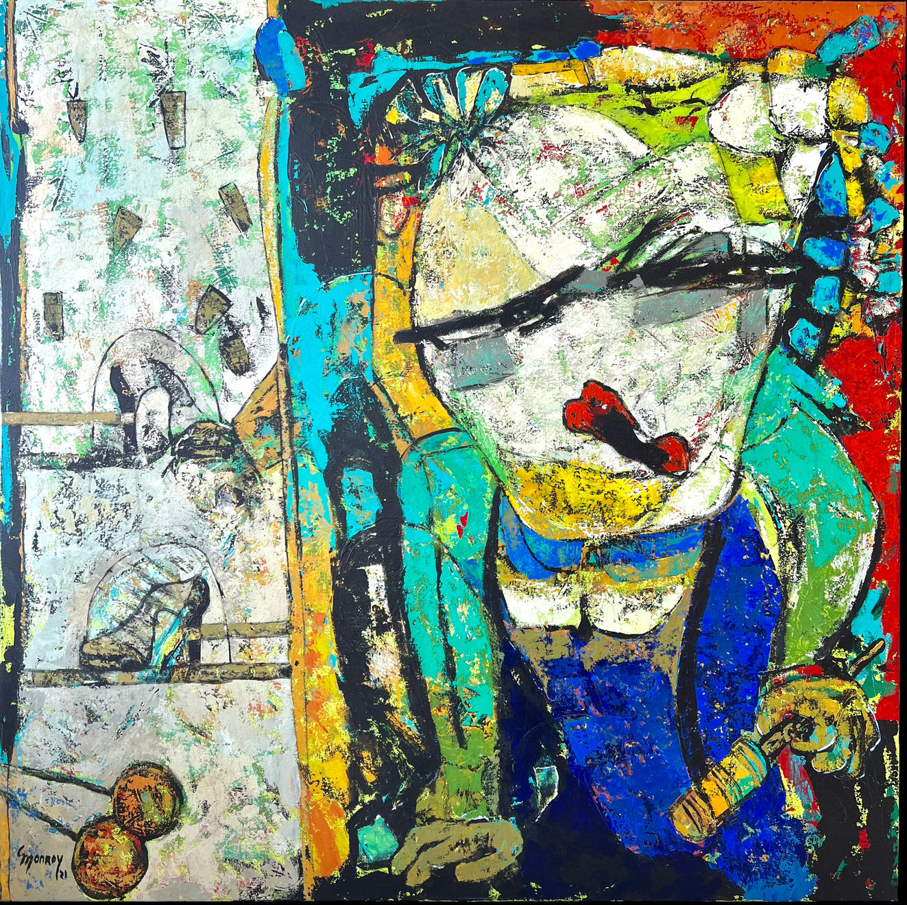 Dalia Monroy, Dancing Heels, 2021