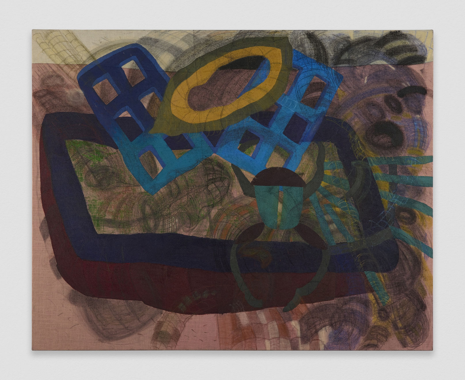 Kaveri Raina, clunking and puffing, back to the loose clouds, 2025