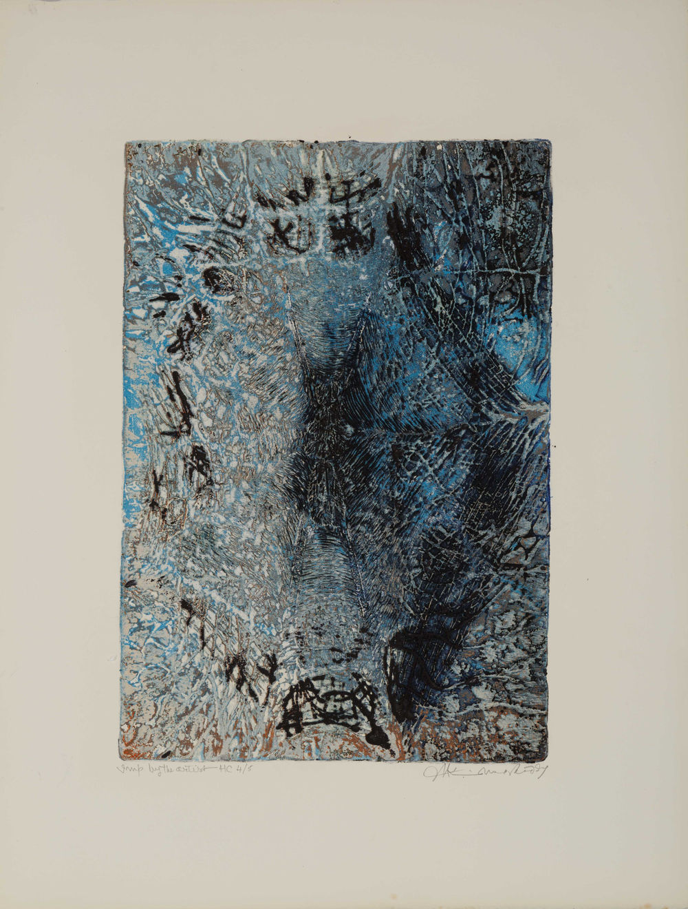 Krishna Reddy, Spider web, 1964