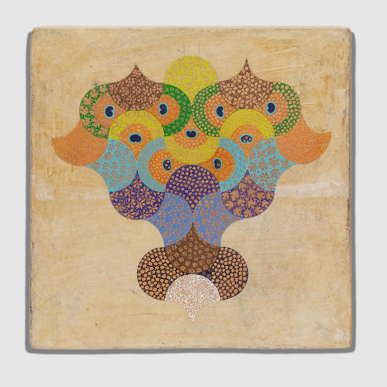 Praneet Soi, Spring (Peacock - From a Window Grill), 2025