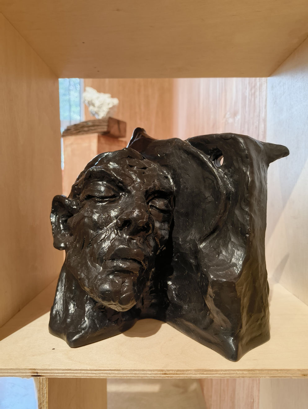 Prabhakar Pachpute, The departure of the sun, 2025