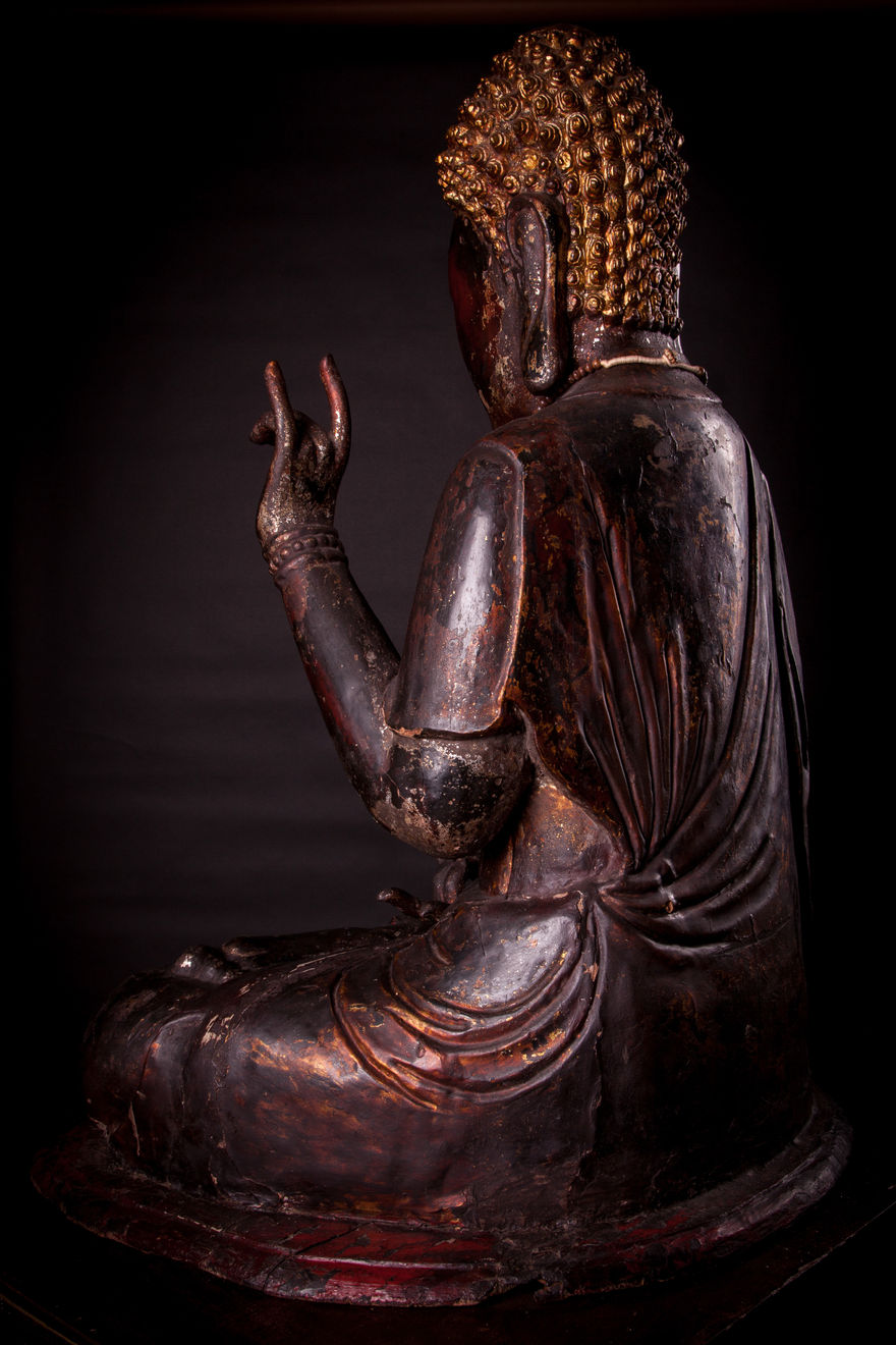 Jameson J Wood, 18th Century Meditating Buddha, 1802