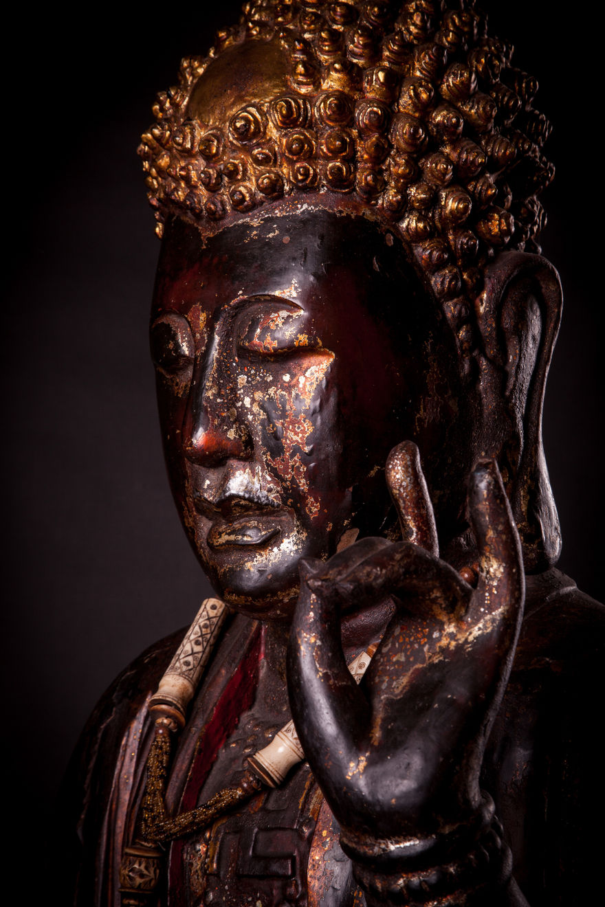 Jameson J Wood, 18th Century Meditating Buddha, 1802