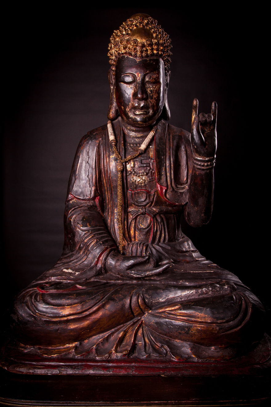 Jameson J Wood, 18th Century Meditating Buddha, 1802