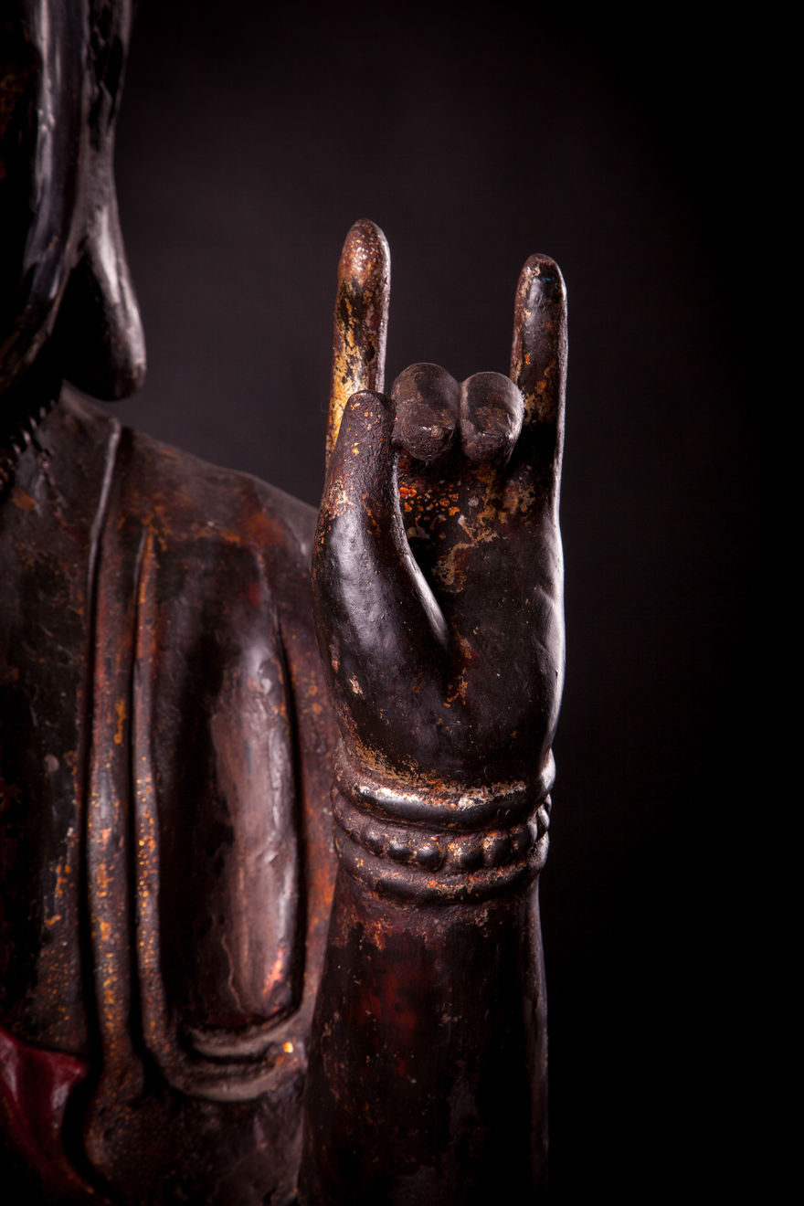 Jameson J Wood, 18th Century Meditating Buddha, 1802