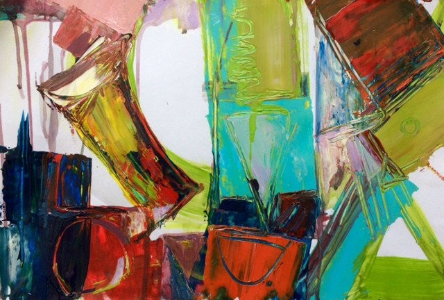 Robert Dixon-Taylor, Turquiose Construct, 2019