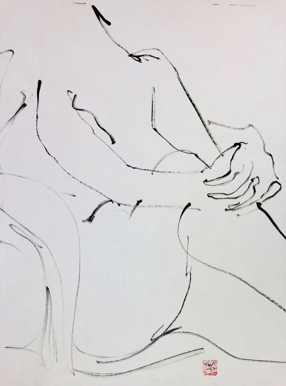 Freeman W. Butts, Figurative Artwork by Freeman W. Butts (1928-1998)