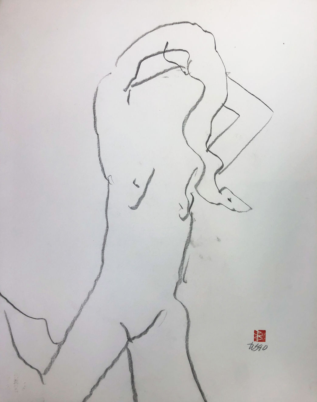 Freeman W. Butts, Figurative Artwork by Freeman W. Butts (1928-1998)