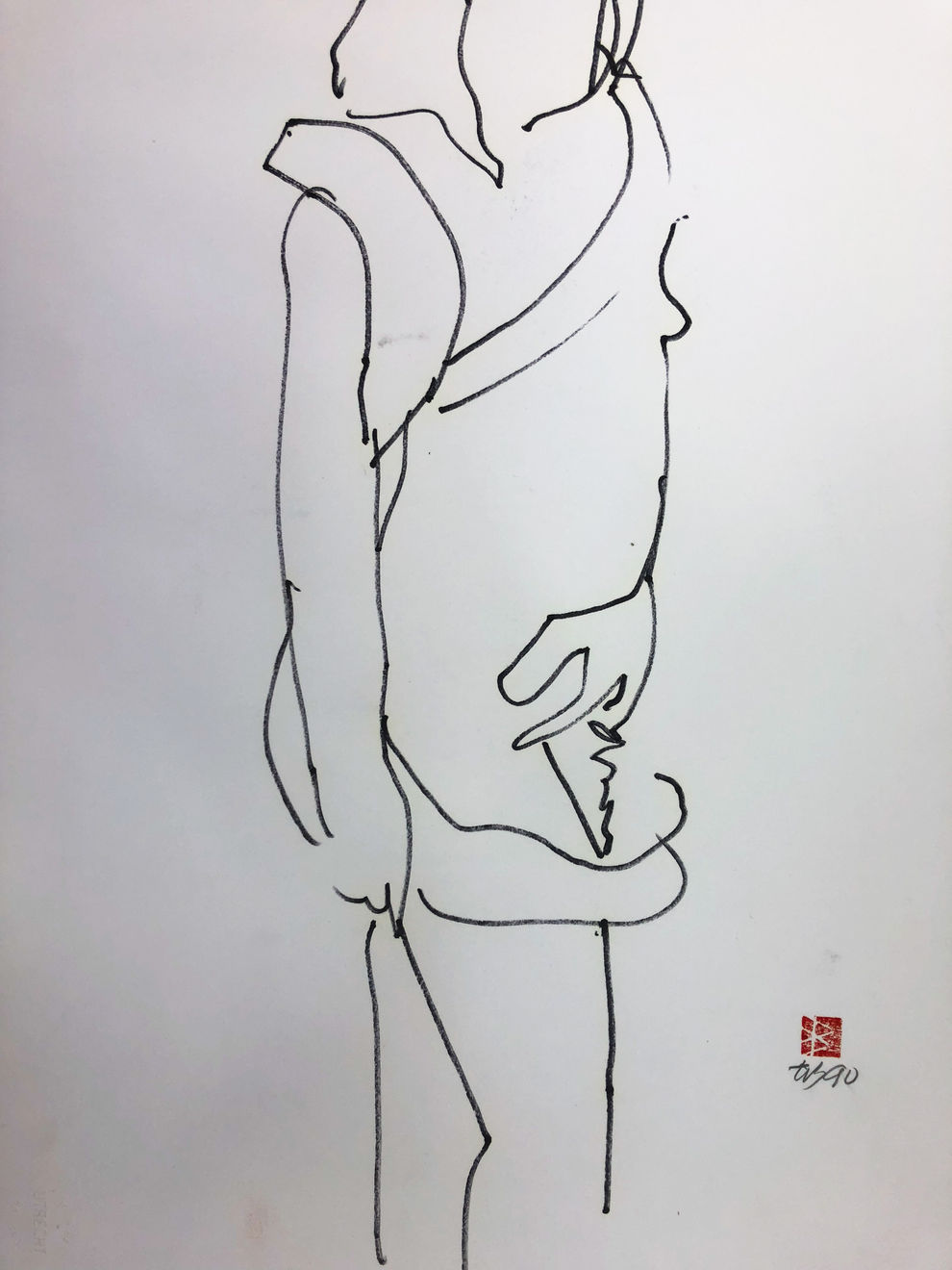 Freeman W. Butts, Figurative Artwork by Freeman W. Butts (1928-1998)