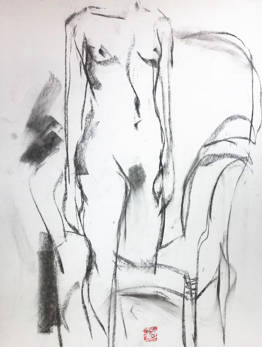 Freeman W. Butts, Figurative Artwork by Freeman W. Butts (1928-1998)