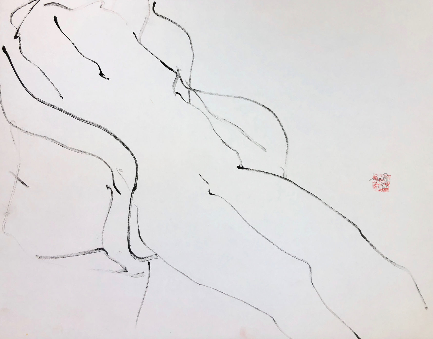 Freeman W. Butts, Figurative Artwork by Freeman W. Butts (1928-1998)