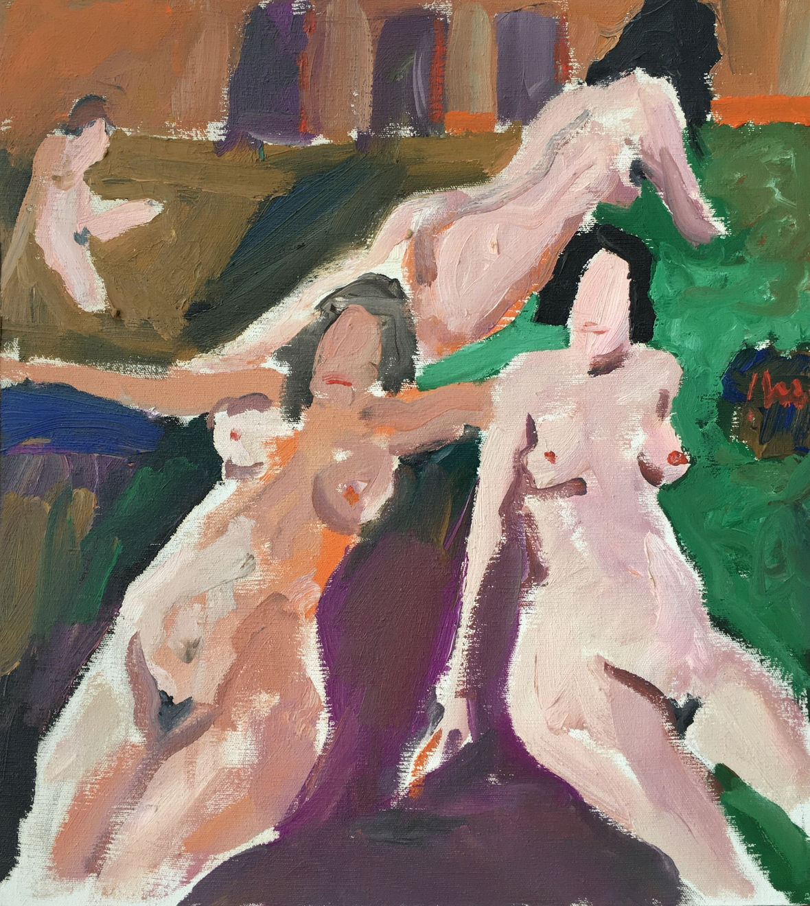 Freeman W. Butts, 4 Figures, 1962