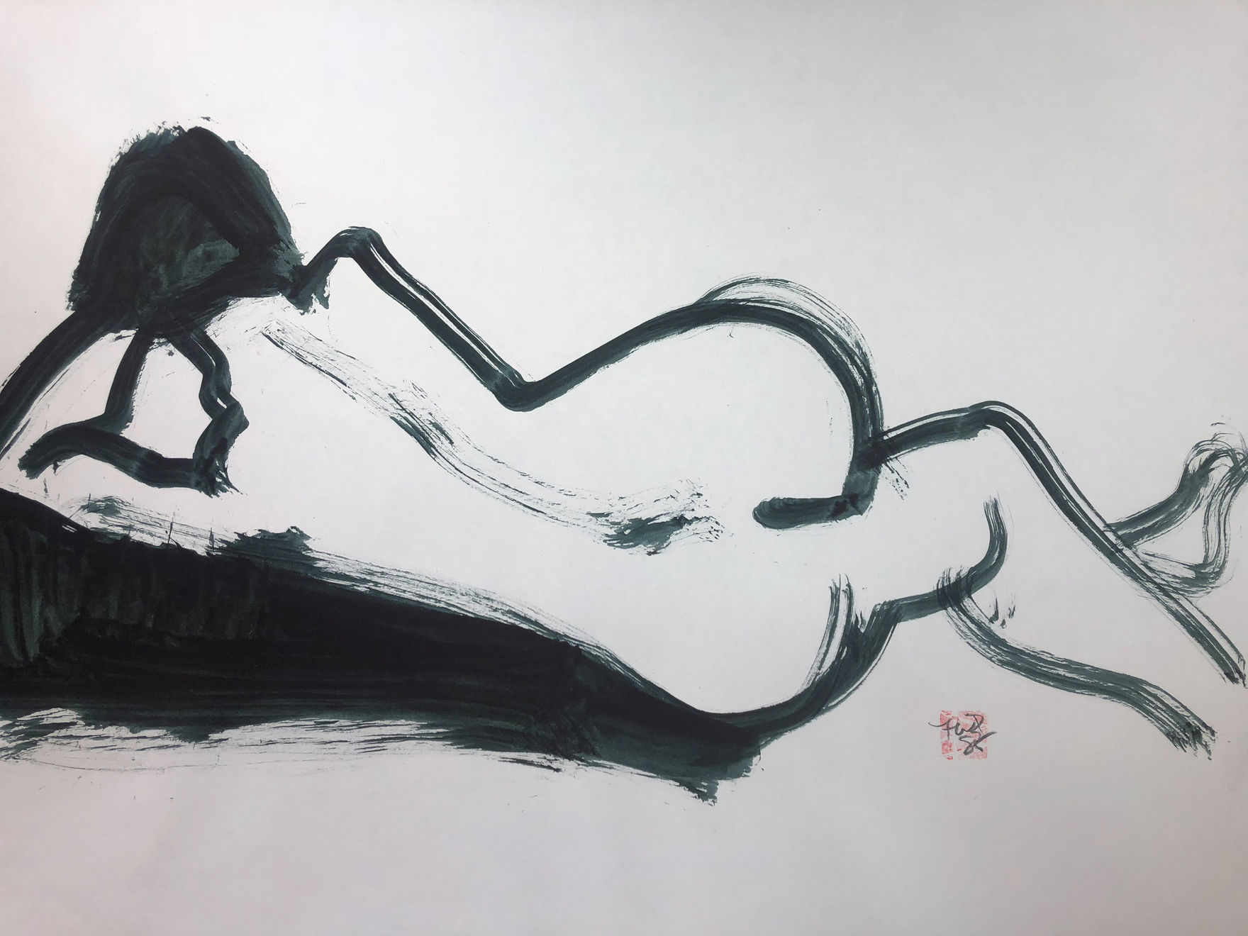 Freeman W. Butts, Figurative Artwork by Freeman W. Butts (1928-1998)