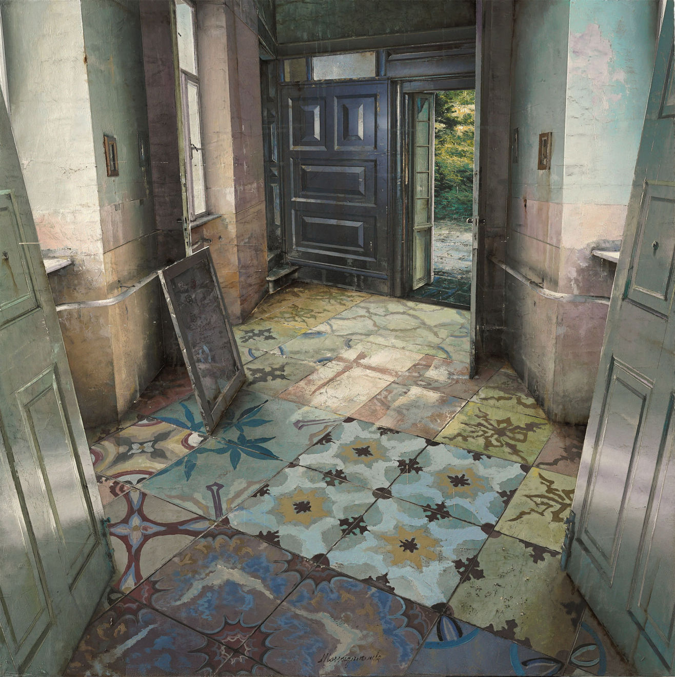 Matteo Massagrande, La porta sul giardino, 2018