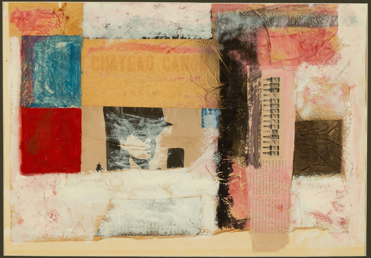 Grace Hartigan, Untitled (Collage), c. 1950-60s