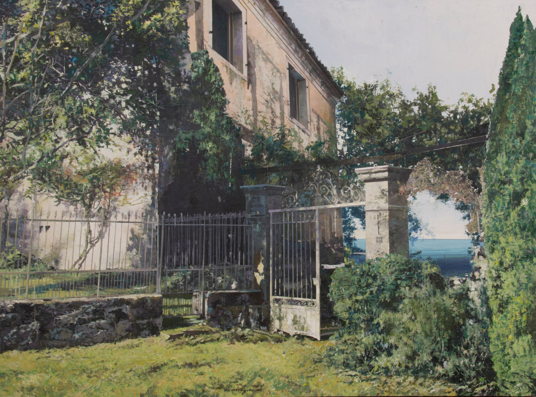 Matteo Massagrande, Luci della Grecia VIII, 2022