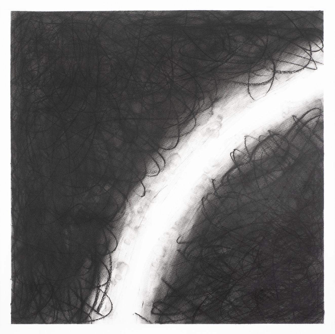 M.Lohrum, Black Field: Feet Drawings Series #16, 2023