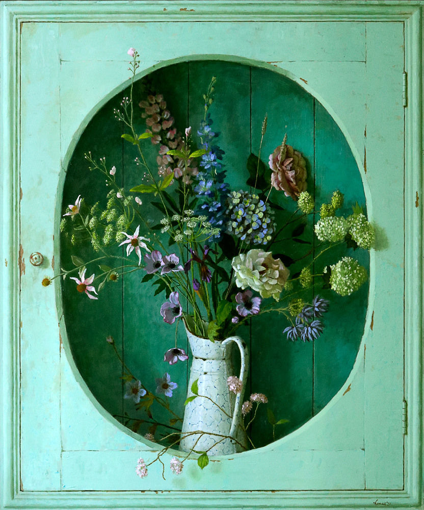 Kenne Grégoire, Groene Bloemenkast, 2020