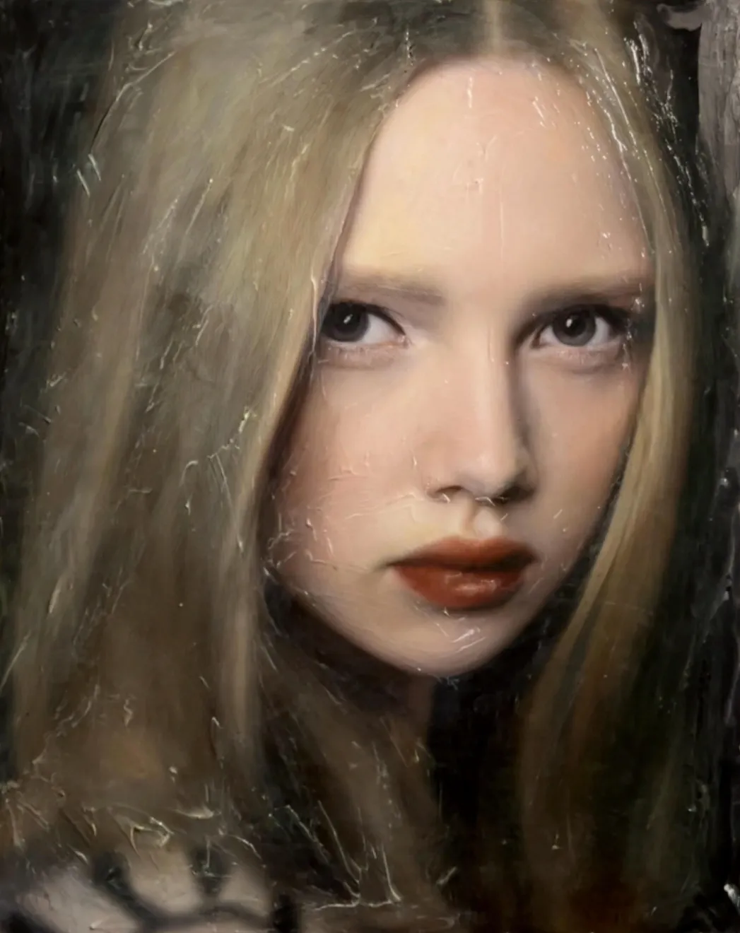 Lavely Miller, Holly Rose Is Always The Easiest Painting I've Ever Made, 2025