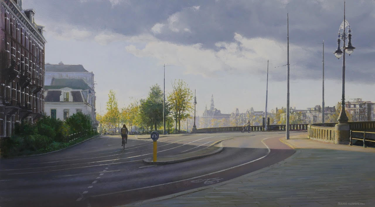 Gerard Huysman, Brug over de Amstel , kruising Weesperzijde - Ruyschstraat, 2024