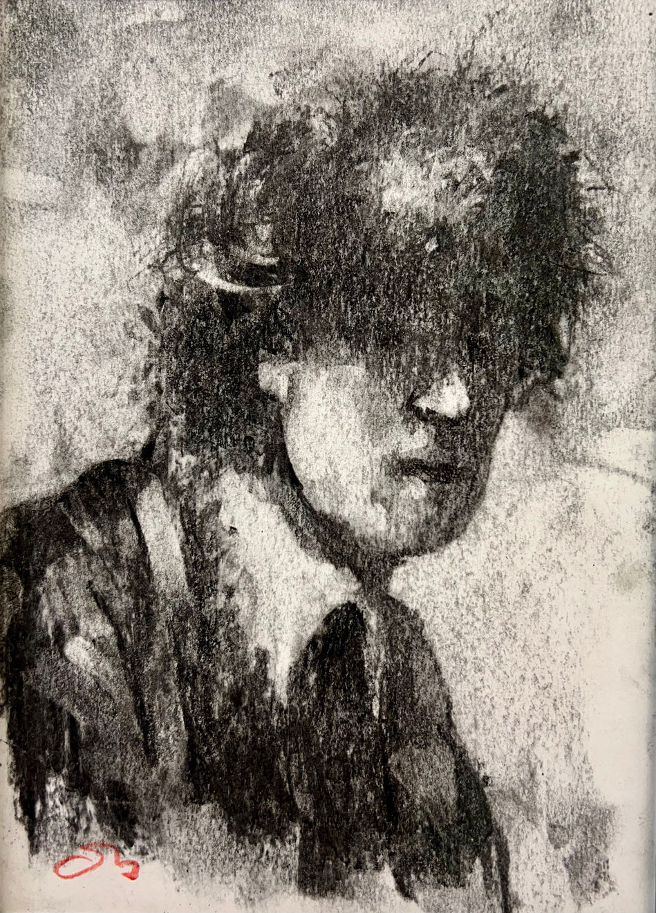 Onno Boerwinkel, Self portrait Rembrandt I - Hommage to Rembrandt, 2021