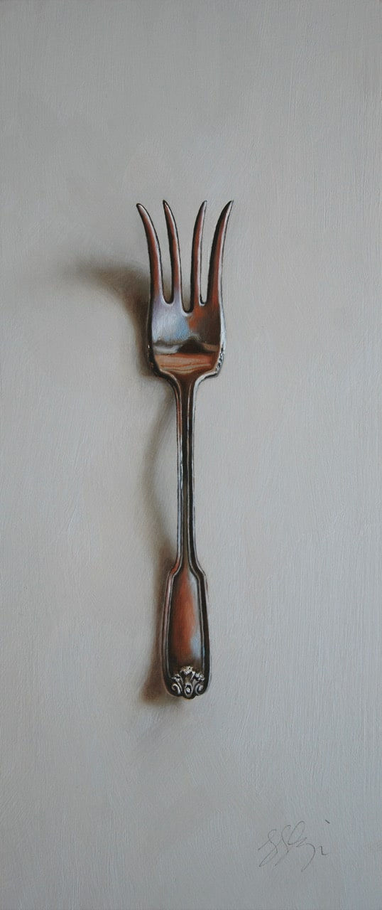 Leslie Lewis Sigler, Silver Fork #85, The Journalist, 2025