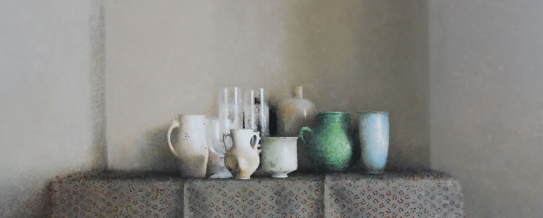 Pedro Escalona, Bodegon de la tela II, 2023