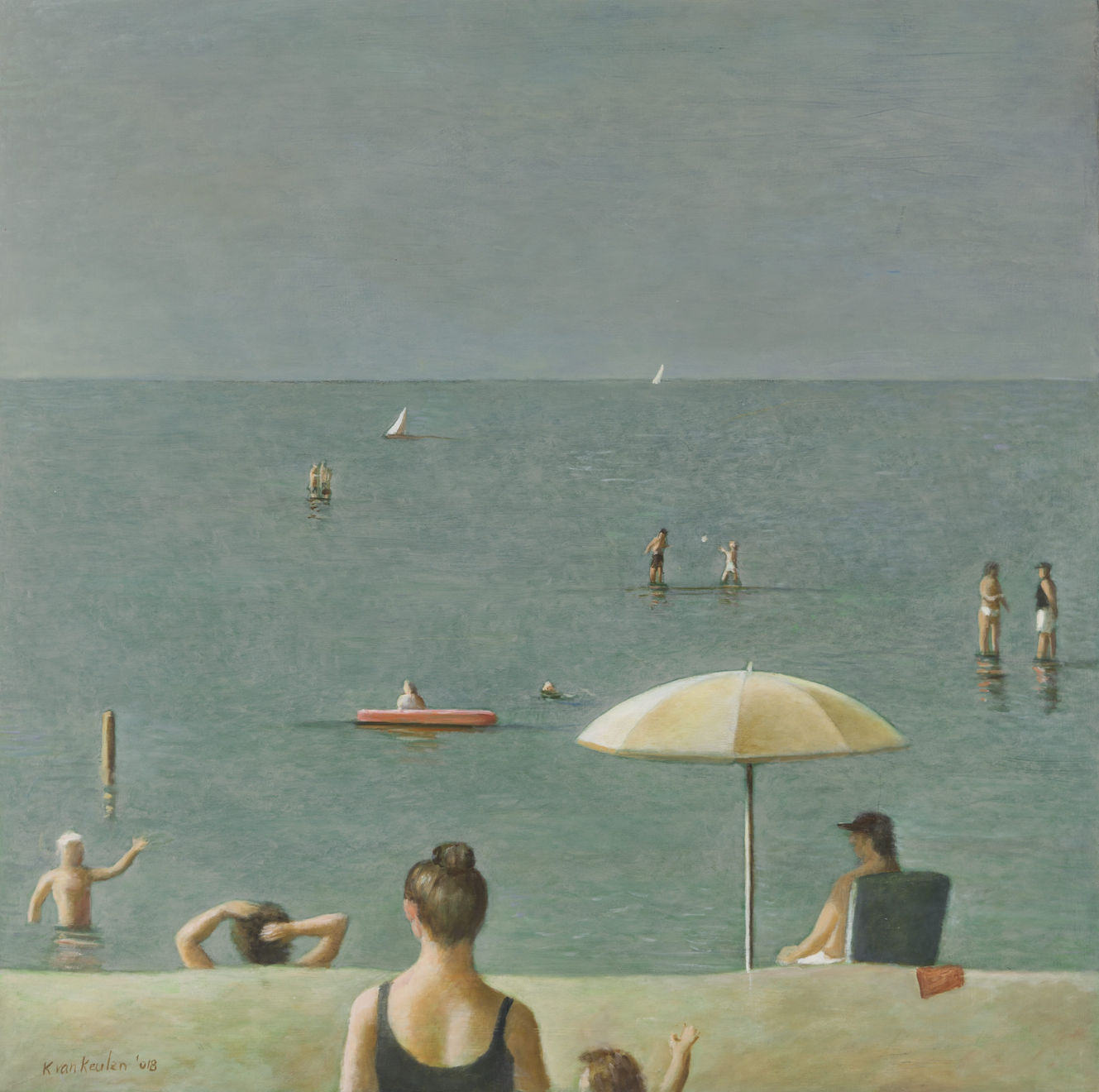 Koos van Keulen, Bij Hindeloopen, 2018