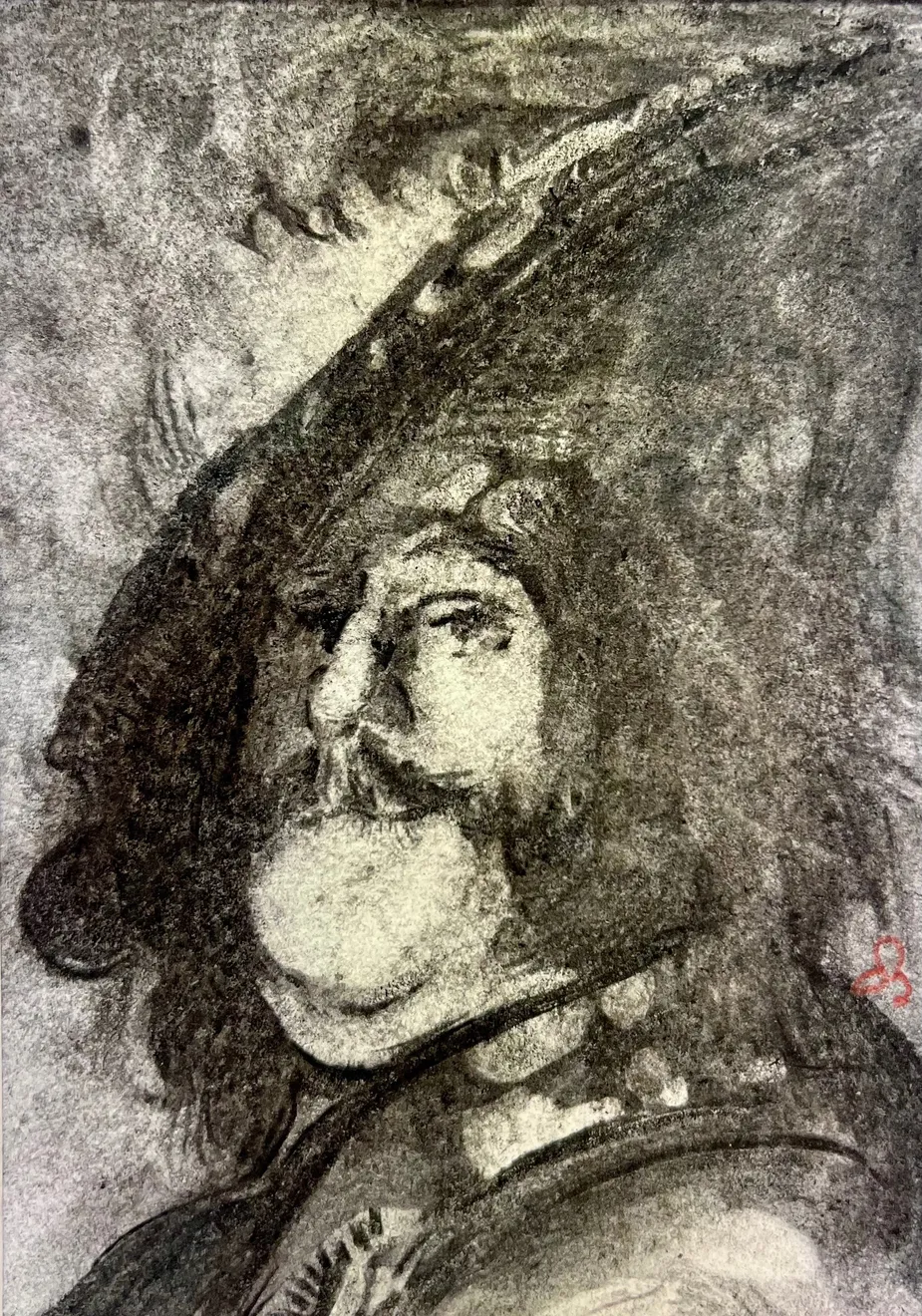Onno Boerwinkel, Character Paortrait - Hommage to Rembrandt, 2017