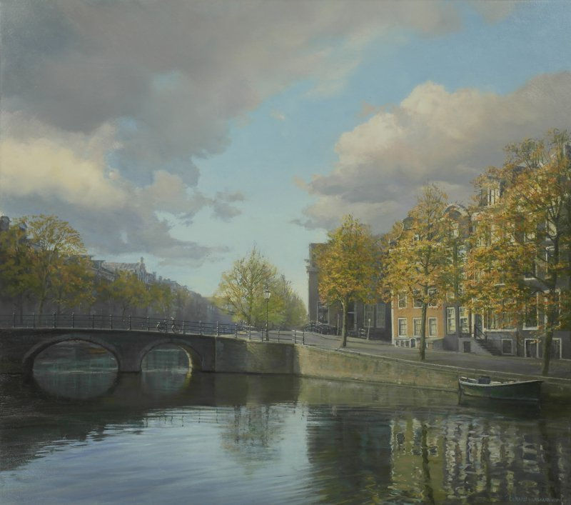 Gerard Huysman, Kruising Keizersgracht Reguliersgracht, 2015