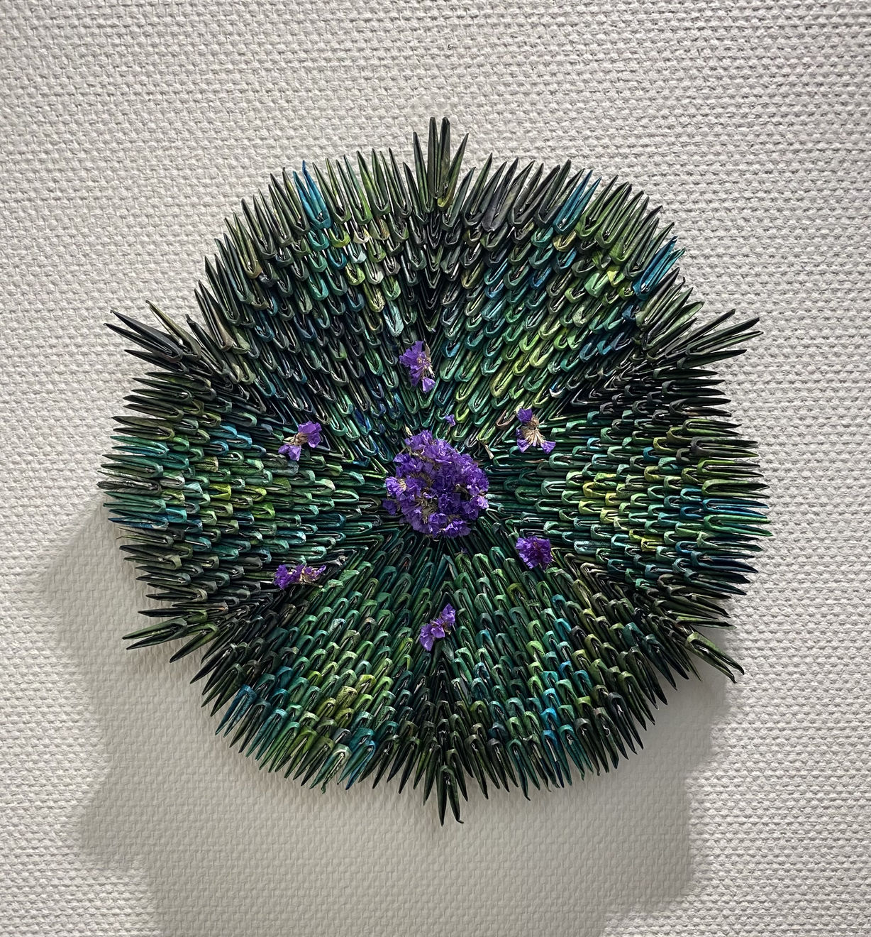 Toshiko Karashima, Paper flowers, 2022