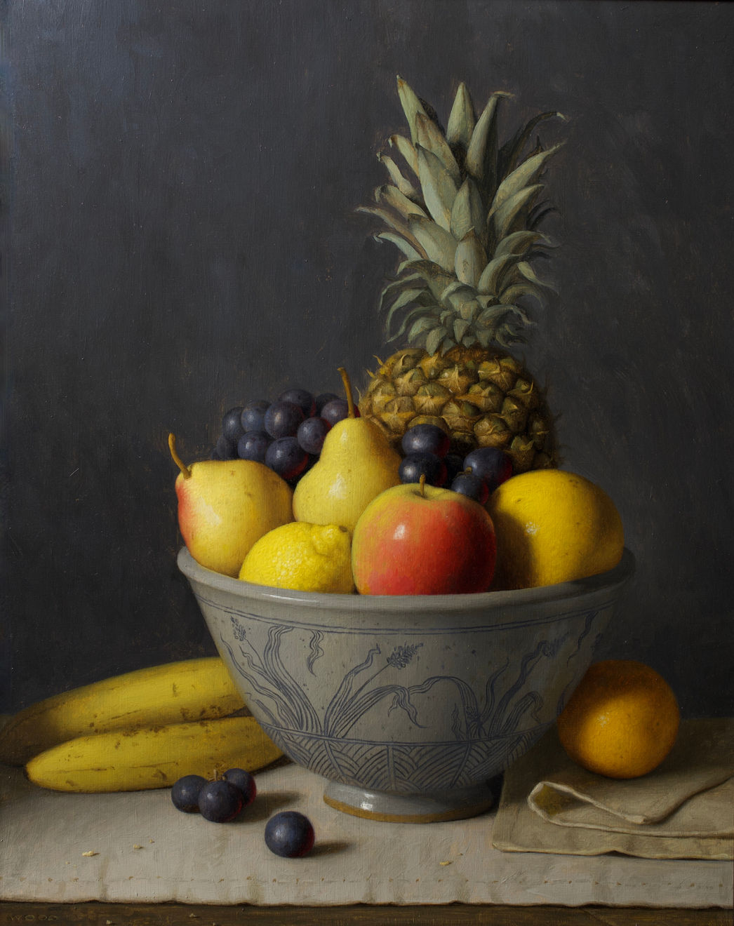 Justin Wood, Fruit Bowl, 2024