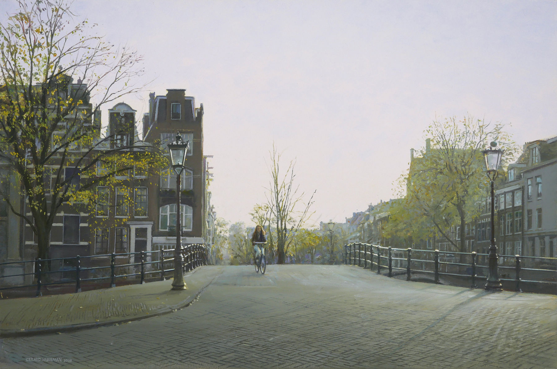 Gerard Huysman, Brug reguliersgracht, 2023