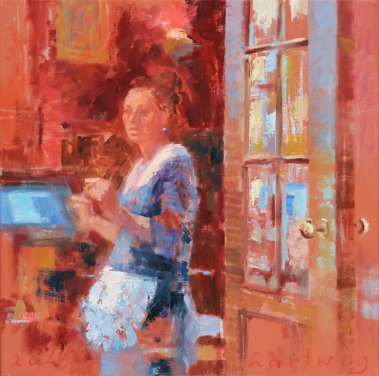 Peter Hartwig, Het meisje met de oorbel, Hotel Sacher, 2023